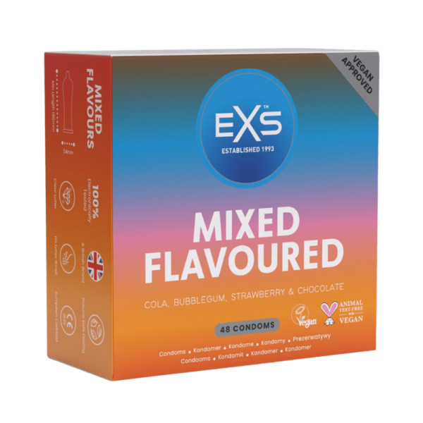 EXS Mixed Flavours Condoms 1