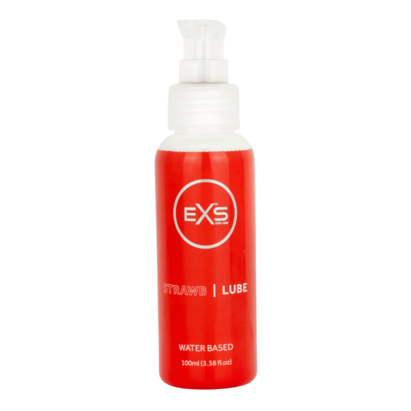 EXS Premium Clear Lubricant Strawberry 100ml 1