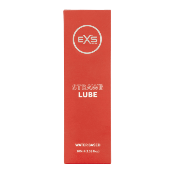 EXS Premium Clear Lubricant Strawberry 100ml 3