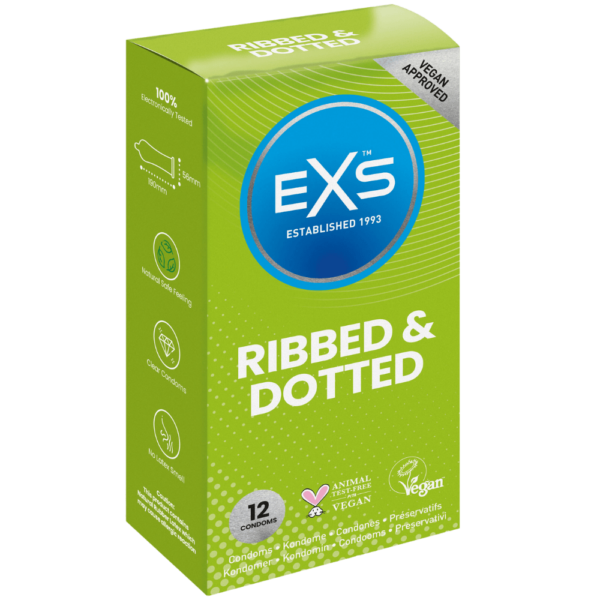 EXS Ribbed and Dotted Condoms 2