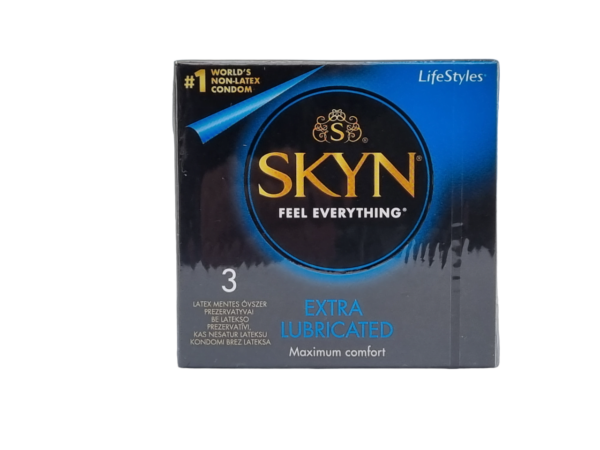 SKYN Extra Lubricated Non Latex Condoms 1