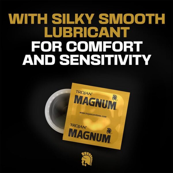 Trojan Magnum Ribbed Condoms 1