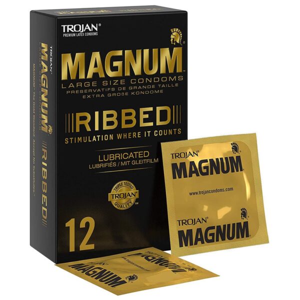 Trojan Magnum Ribbed Condoms 7