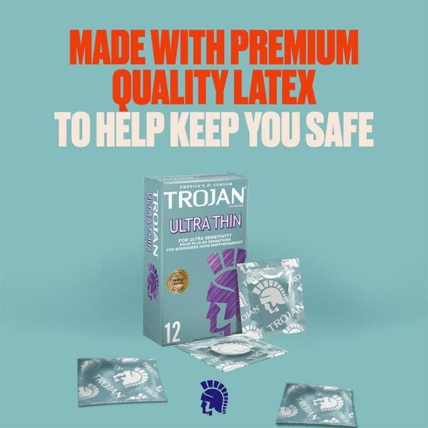 Trojan Ultra Thin Condoms 5