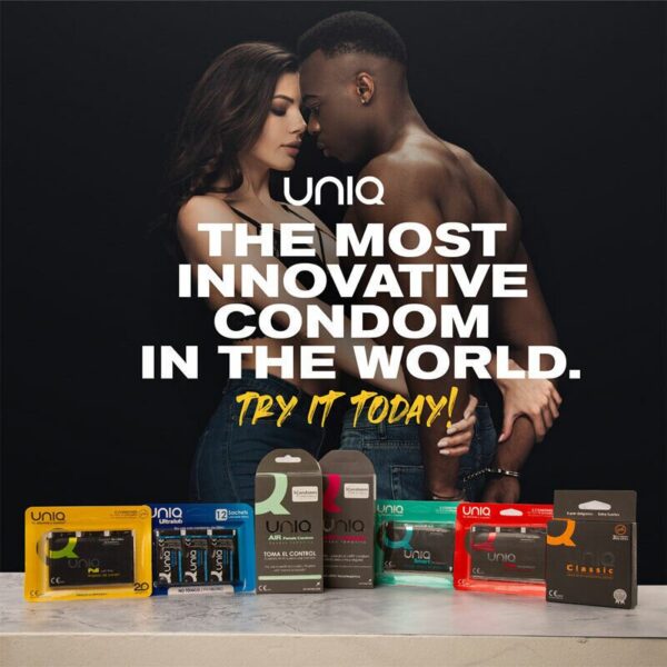 UNIQ Pull Latex Free Condoms 1