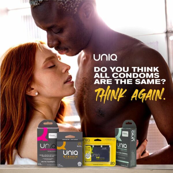 UNIQ Pull Latex Free Condoms 3