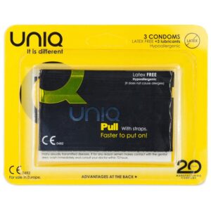 UNIQ Pull Latex Free Condoms 7