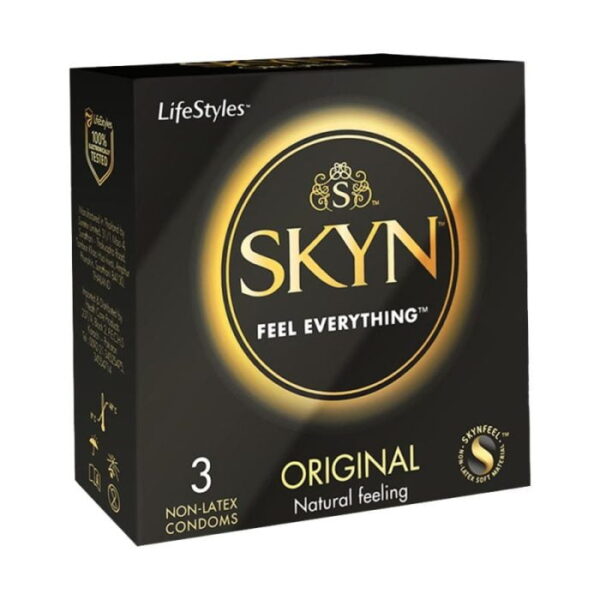 skyn original non latex condoms 3 pack